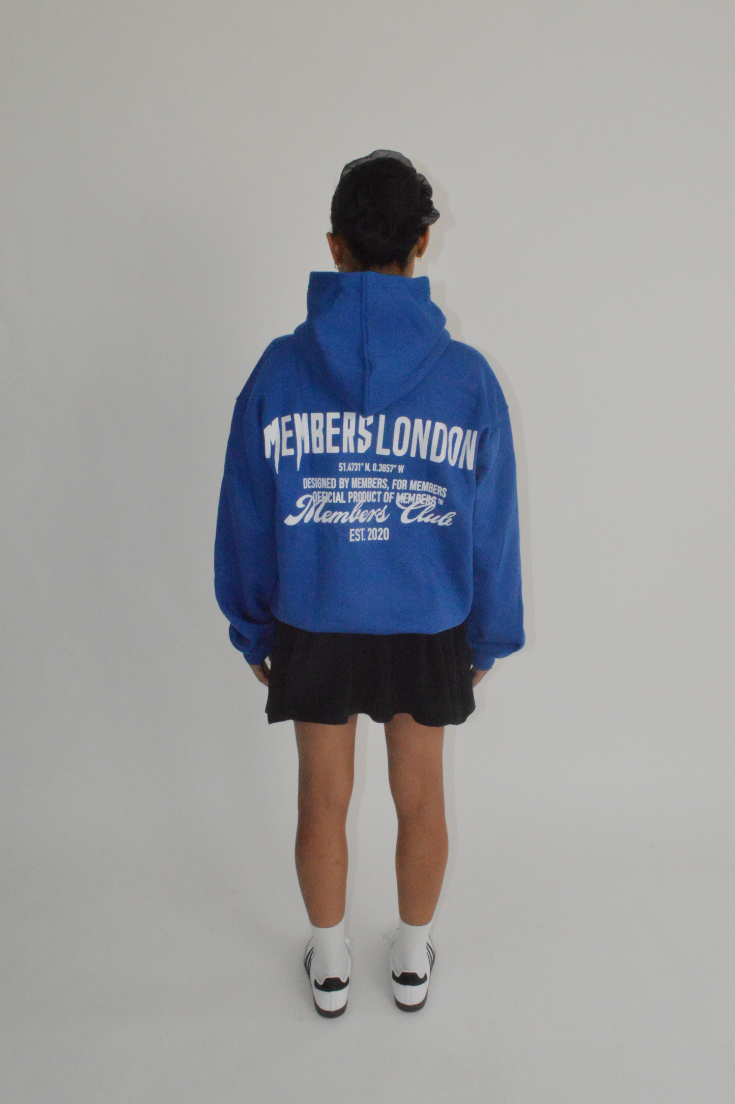 COBALT BLUE MEMBERS CLUB HOODIE